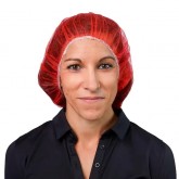 Bouffant Cap (24", Red) - 1,000/CS